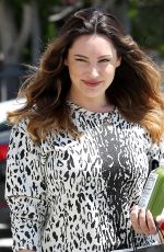 KELLY BROOK and David McIntosh Out and About in Los Angeles