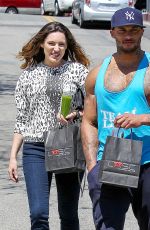 KELLY BROOK and David McIntosh Out and About in Los Angeles