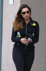 KELLY BROOK at a Gas Station in Hollywood