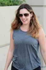 KELLY BROOK in Tights Leaves a Gym in West Hollywood