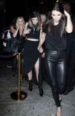 KENDALL and KYLIE JENNER Arrives at Christian Combs Sixteenth Birthday Party in Los Angeles