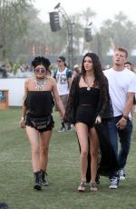 KENDALL and KYLIE JENNER at 2014 Coachella Music and Arts Festival in Indio