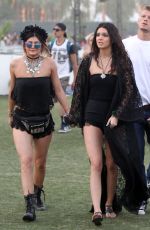 KENDALL and KYLIE JENNER at 2014 Coachella Music and Arts Festival in Indio