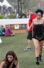 KENDALL and KYLIE JENNER at 2014 Coachella Music and Arts Festival in Indio
