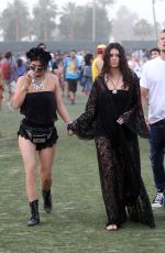 KENDALL and KYLIE JENNER at 2014 Coachella Music and Arts Festival in Indio
