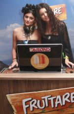KENDALL and KYLIE JENNER at Fruttare Hangout at Coachella