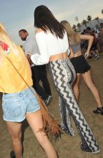 KENDALL JENNER at Coachella Valley Music Festival in Indio