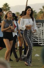 KENDALL JENNER at Coachella Valley Music Festival in Indio