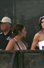 KENDALL JENNER in Daisy Dukes at Coachella Festival in Indio