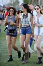 KENDALL JENNER Out and About in Coachella