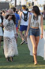 KENDALL JENNER Out and About in Coachella