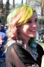 KESHA Out and About in Coachella