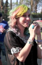 KESHA Out and About in Coachella