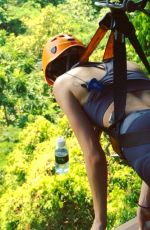 KIM KARDASHIAN and Family Having Fun in Thailand
