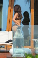 KIM KARDASHIAN in Bikini Filming Her Show in Thailand