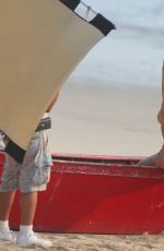KIM KARDASHIAN in Bikini on a Photoshoot in Thailand