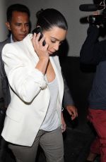 KIM KARDASHIAN Leaves a Photo Studio in Miami