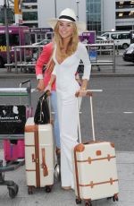 KIMBERLEY GARNER at Heathrow Airport in London