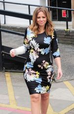 KIMBERLEY WALSH Leaves Loose Women Studio in London