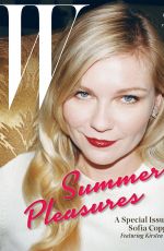 KIRSTEN DUNST in W Magazine, Summer Pleasures Issue
