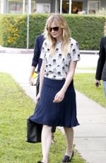 KIRSTEN DUNST Leaves Lemonade Cafe in West Hollywood