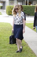 KIRSTEN DUNST Leaves Lemonade Cafe in West Hollywood