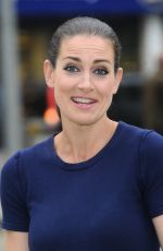 KIRSTY GALLACHER at Performance Putting Challenge Photocall in London