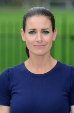 KIRSTY GALLACHER at Performance Putting Challenge Photocall in London