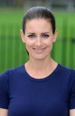KIRSTY GALLACHER at Performance Putting Challenge Photocall in London
