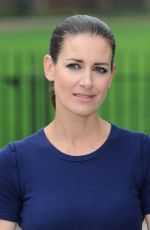 KIRSTY GALLACHER at Performance Putting Challenge Photocall in London