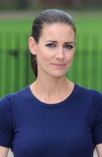 KIRSTY GALLACHER at Performance Putting Challenge Photocall in London