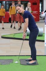 KIRSTY GALLACHER at Performance Putting Challenge Photocall in London