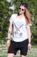 KRISTEN STEWART Celebrates Her 24th Birthday in New Orleans