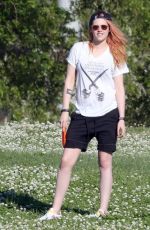 KRISTEN STEWART Celebrates Her 24th Birthday in New Orleans