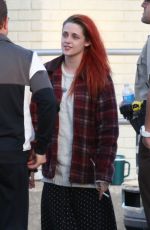 KRISTEN STEWART on the Set of American Ultra in New Orleans