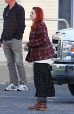 KRISTEN STEWART on the Set of American Ultra in New Orleans