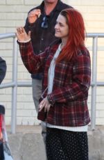 KRISTEN STEWART on the Set of American Ultra in New Orleans