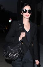 KRYSTEN RITTER Leaves Crossroads Restaurant in Los Angeles