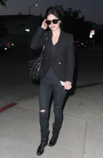 KRYSTEN RITTER Leaves Crossroads Restaurant in Los Angeles