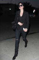 KRYSTEN RITTER Leaves Crossroads Restaurant in Los Angeles