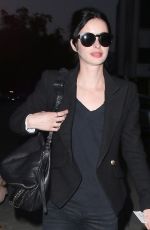 KRYSTEN RITTER Leaves Crossroads Restaurant in Los Angeles