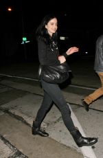 KRYSTEN RITTER Night Out in Los Angeles