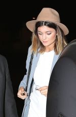 KYLIE JENNER Arrives to Cecconi