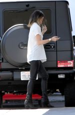 KYLIE JENNER at a Gas Station in West Hollywood