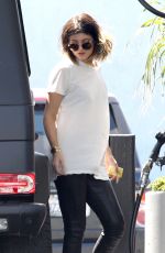 KYLIE JENNER at a Gas Station in West Hollywood