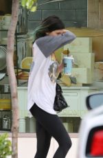 KYLIE JENNER Hide from Paps Out in West Hollywood