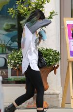 KYLIE JENNER Hide from Paps Out in West Hollywood