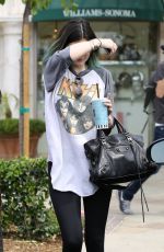 KYLIE JENNER Hide from Paps Out in West Hollywood