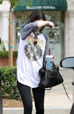 KYLIE JENNER Hide from Paps Out in West Hollywood