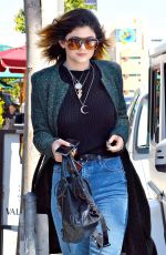 KYLIE JENNER Leaves a Restaurant in West Hollywood